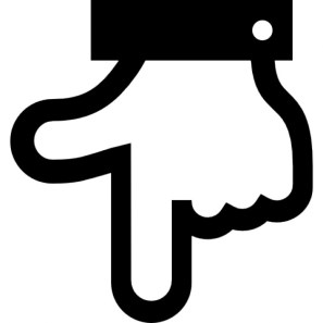 hand-finger-pointing-down_318-40195